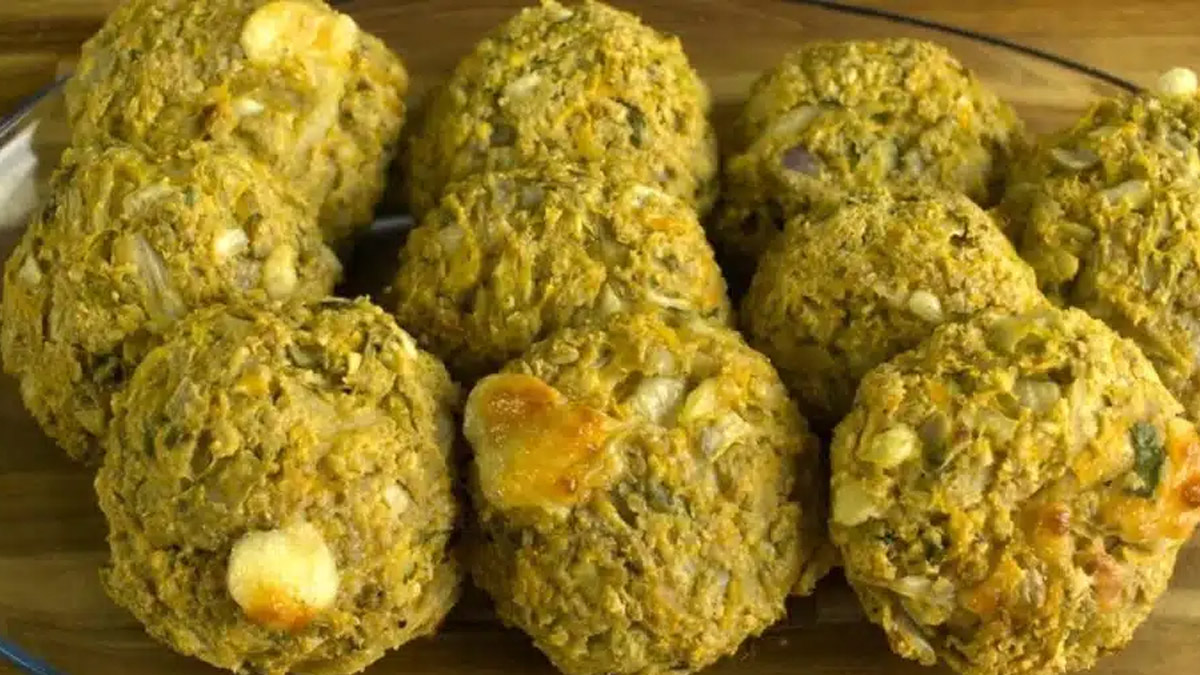 Receita Deliciosa Bolinho de Legumes Perfeito Para Qualquer Refeição!
