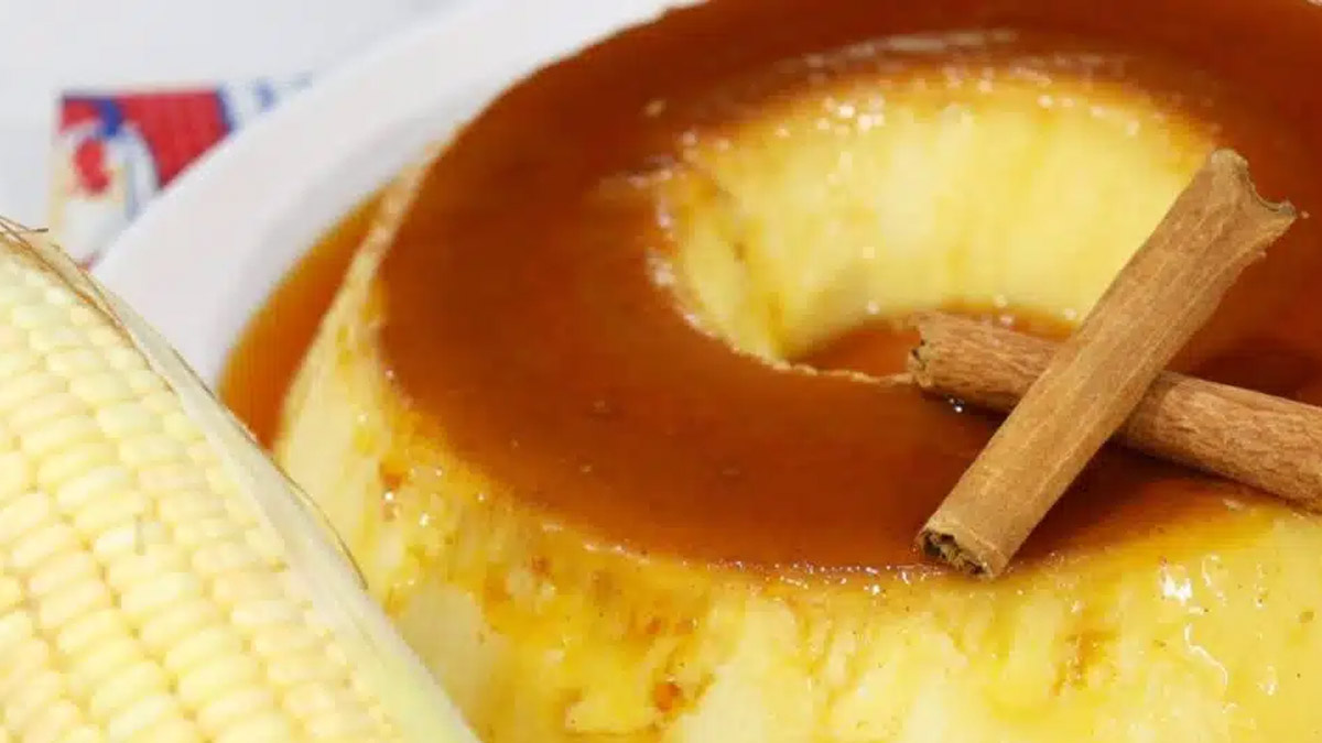 Receita Deliciosa Pudim de Milho Cremoso Que Fica Pronto Rapidinho!