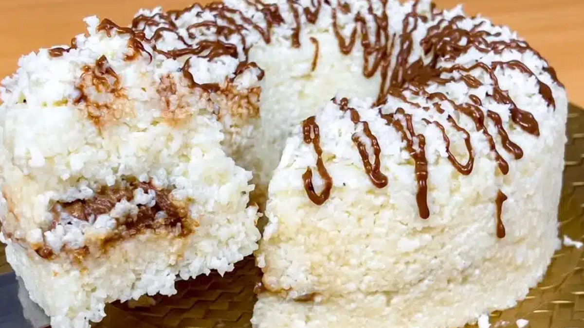 Receita Irresistível Bolo de Tapioca Recheado Que Vai Conquistar Todo Mundo!