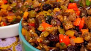 Receita de Caponata de Berinjela