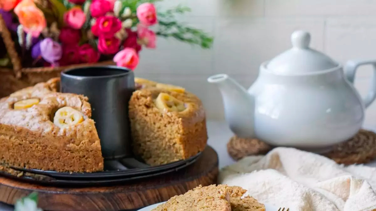 Receita de Bolo de Banana Sem Açúcar