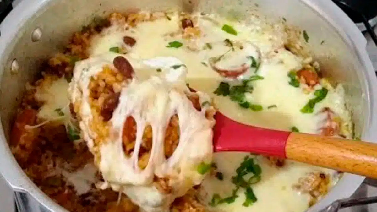 Receita de Baião de Dois Cremoso